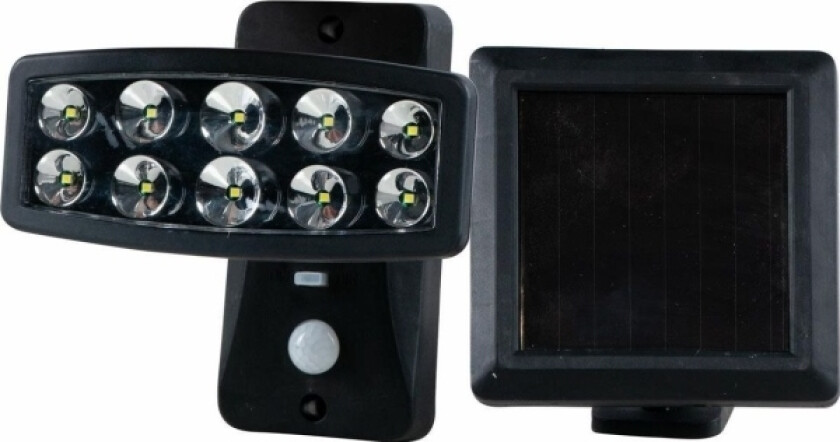 flomlys SOLARLAMPEPANEL MED BEVEGELSESSENSOR VO1930