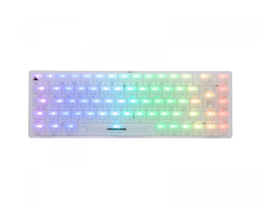 Opal Base 65 Hotswap Gaming Tastatur - Iso Nordic [White Flame]