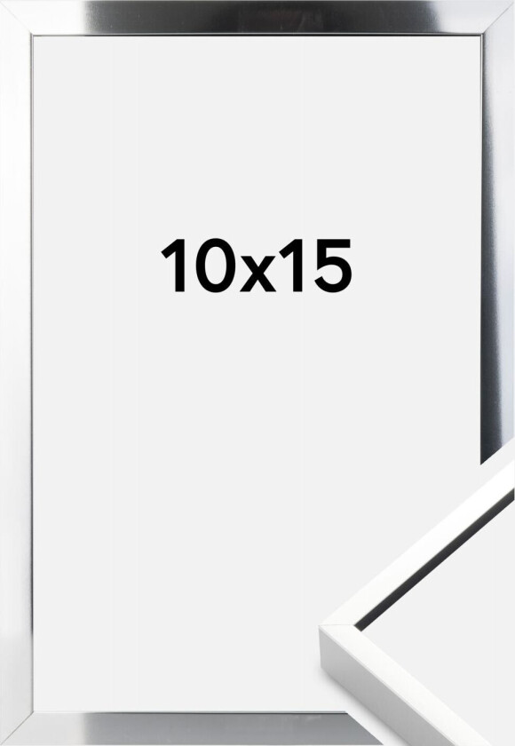Ramme  Premium Alpha Blank Sølv 10x15 Cm