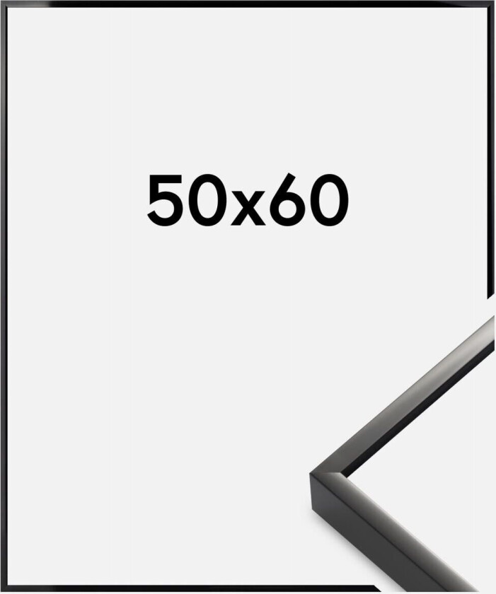 Ramme  Premium Alpha Blank Svart 50x60 Cm