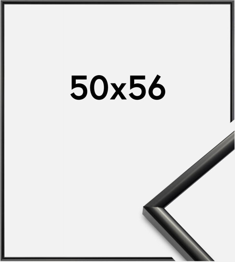 Ramme New Lifestyle Akrylglass Svart 50x56 Cm