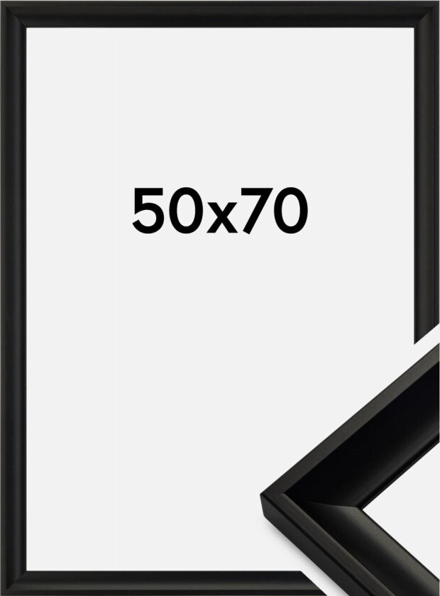 Ramme Öjaren Akrylglass Svart 50x70 Cm