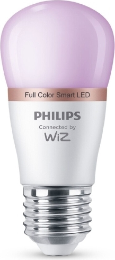 Pære 4,9 W (tilsvarer 40 W) P45 E27, Smartpære, Wi-Fi/Bluetooth, Hvit, E27, Hvit, 2200 K
