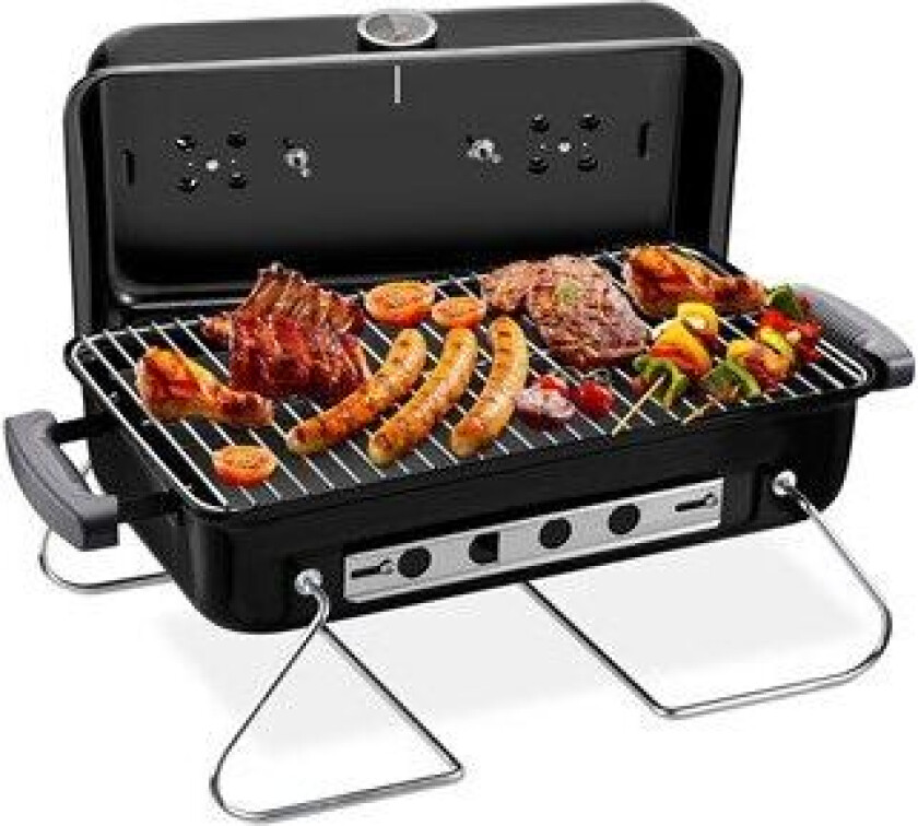 Austin and Barbeque AABQ Portable Charcoal Grill