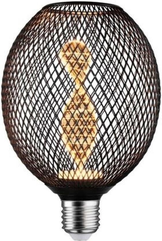 29086 LED (RGB)-lamp E27 Globe Helix 3.5 W Guld (Ø x H) 110 mm x 160 mm 1 stk