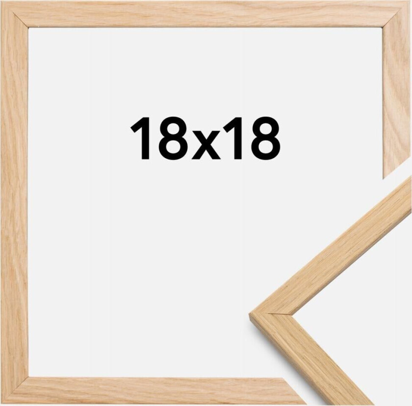Ramme Edsbyn Eik 18x18 Cm