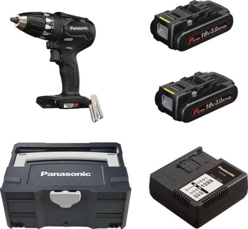 EY74A3PN Skrutrekker med batteri og lader