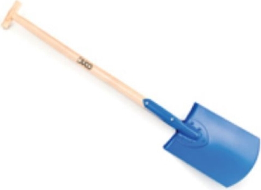 Garden spade riveted without a handle - L3001