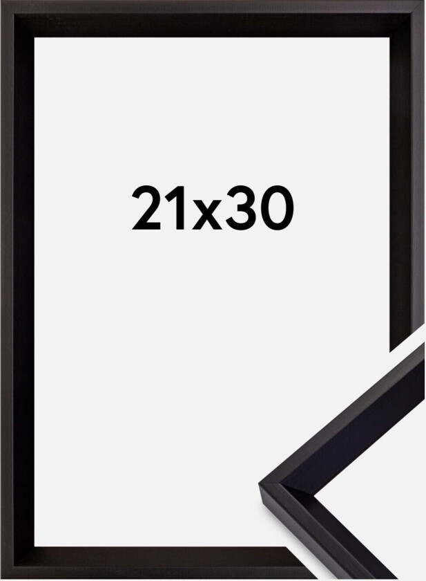 Ramme Globe Akrylglass Svart 21x30 Cm