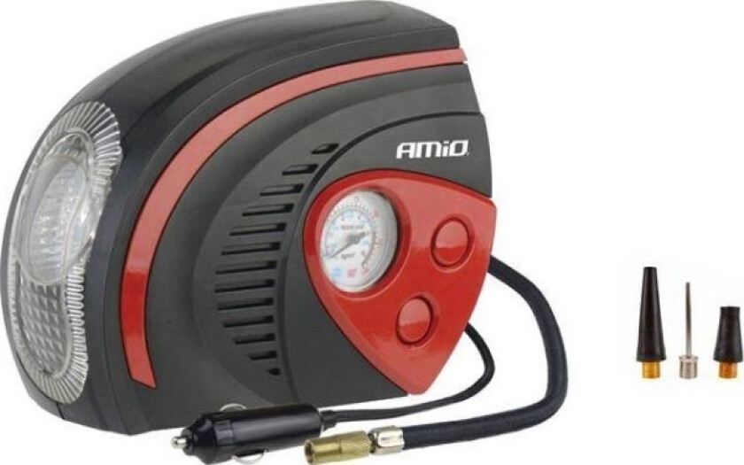 kompressor bilpumpe 12v led acomp-08 amio-02182