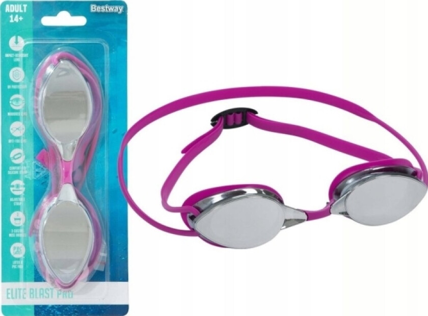 21066 Black Mirror Swimming Goggles