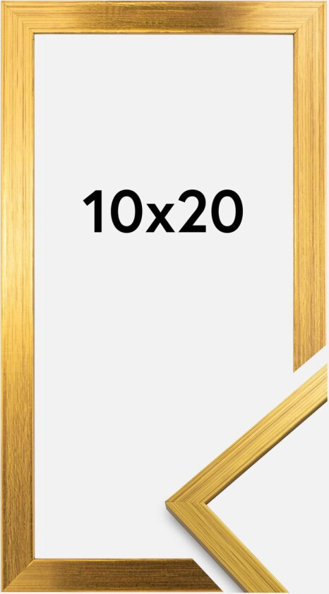Ramme Edsbyn Gull 10x20 Cm