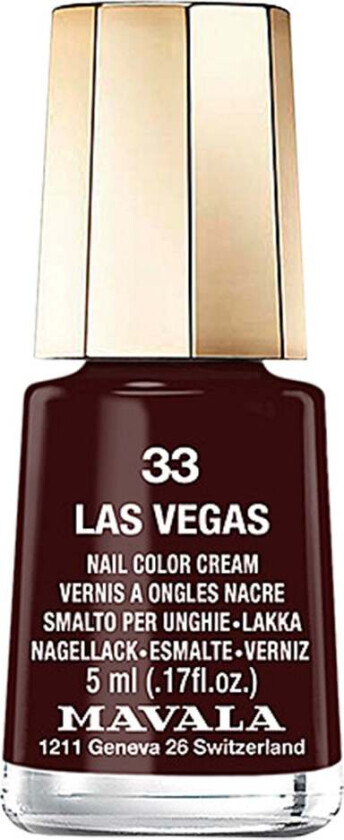 Mavala Nail Color Cream, 33 Las Vegas, 5 ml Mavala Alle farger