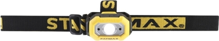 Stanley FMHT81509-0, Hodebåndslommelykt, Svart, Gult, IP54, 1 lamper, 50 lm, 200 lm