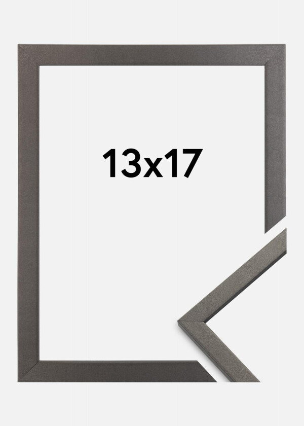 Ramme Edsbyn Akrylglass Grafitt 13x17 Cm