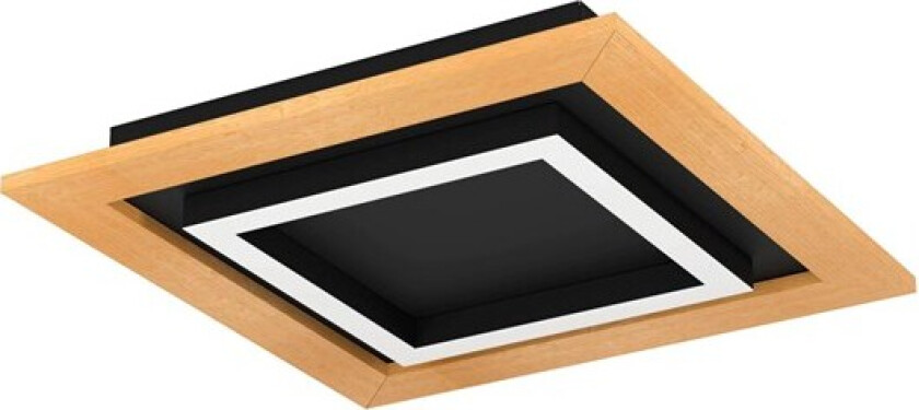 Tirrenara, 4 ampuller, 6500 K, 2600 lm, IP20, Sort, Brun