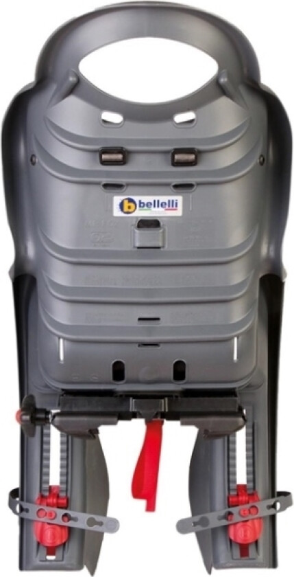 Bike Seat Back Child Mr Foxclamp Grey