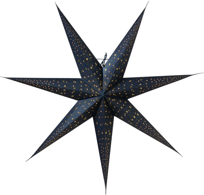 Isadora slim adventsstjerne blå