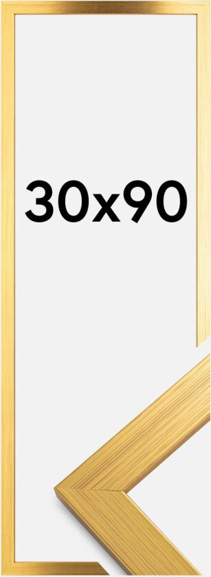 Ramme Gold Wood 30x90 Cm