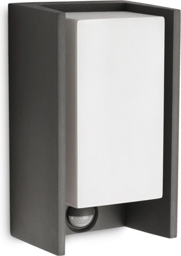 BRIDGE ANTHRACITE WALL LUMINAIRE WALL LAMP WITH MOTION SENSOR 1X E27/ 42W ALUMINUM/ PLASTIC