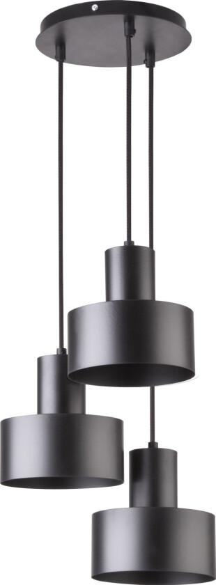 Rif moderne hengende lampe svart (30900)