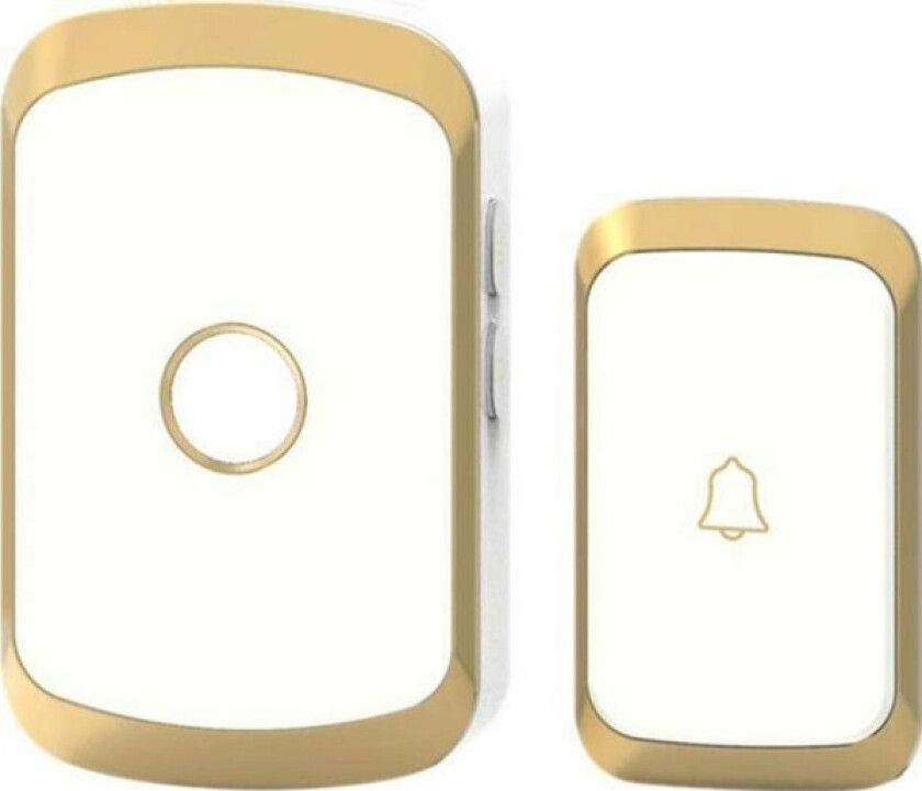 TRÅDLØS DØRKLOKKE IP44 hvit AG79F