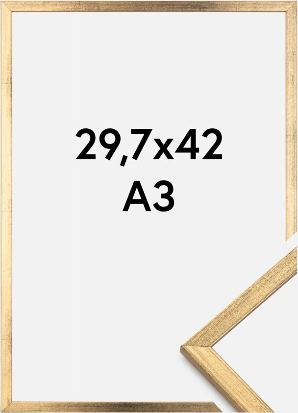 Ramme Galant Akrylglass Gull 29,7x42 Cm (A3)