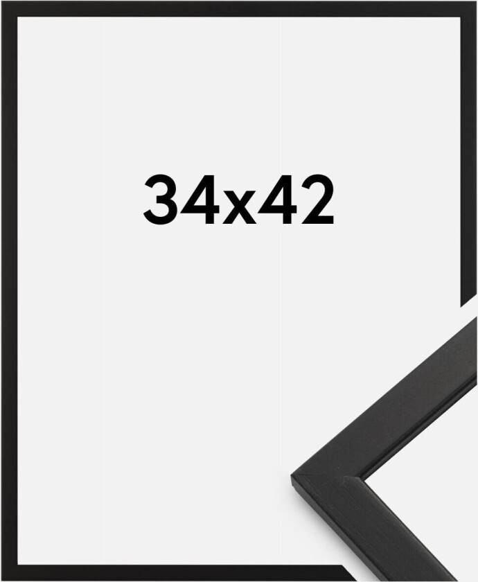 Ramme Edsbyn Akrylglass Svart 34x42 Cm