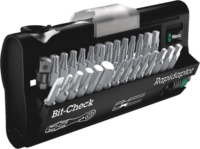 05346293001, 23 stykker, Philips, PH 1, PH 2, PH 3, TX10, TX15, TX20, TX25, TX30, TX40, 1/4, 1/8, 3/16, 3/32, 5/32, Stål