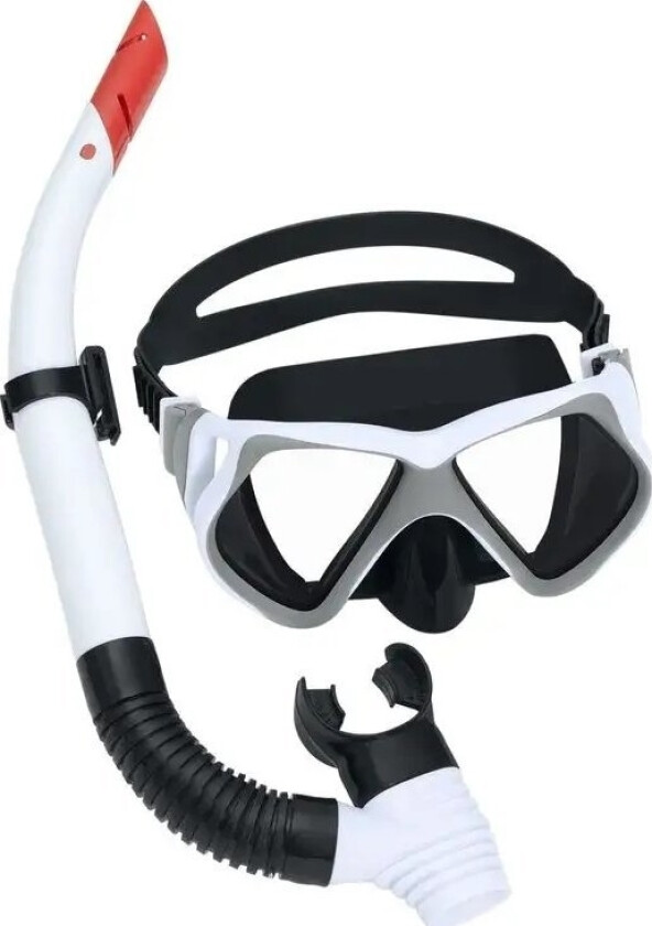 Diving Set White Mask Snorkel Bestway 24069