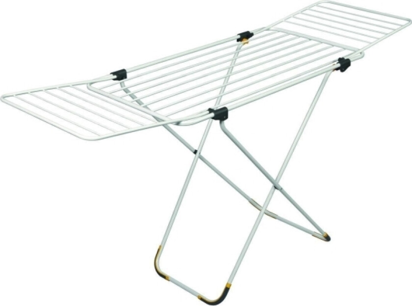 Forma tørkestativ med avtakbare tilleggsvinger, hvit