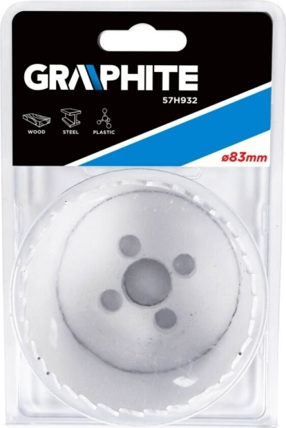 Grafitt Grafitt 83 mm bimetall hullsag - 57H932