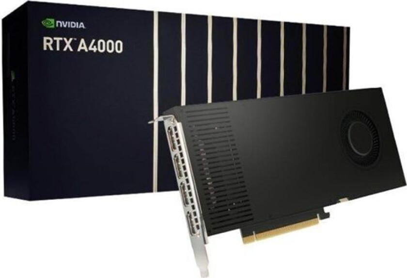 RTX A4000 - 20 GB GDDR6 RAM - Grafikkort