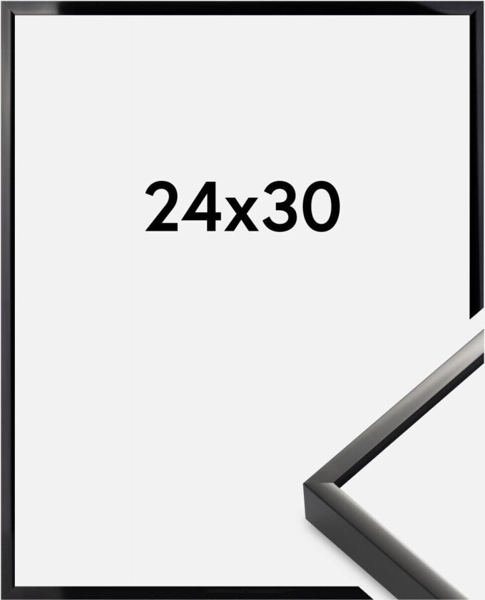 Ramme  Premium Alpha Blank Svart 24x30 Cm