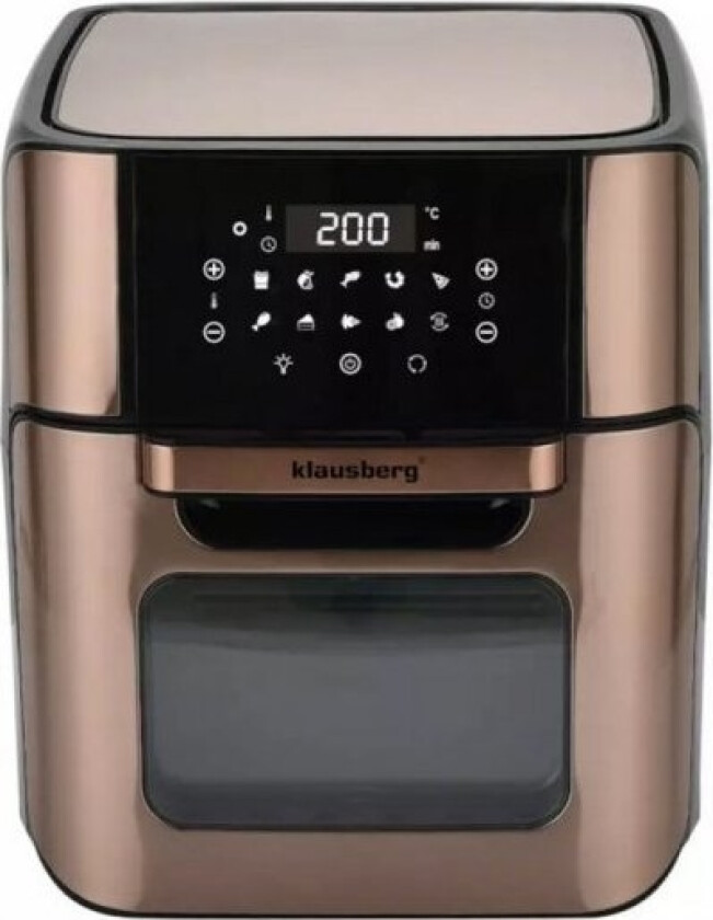 Klausberg fettfri frityrgryte FRITØYER 12L 1800W KLAUSBERG AIR FRYER KB-7598
