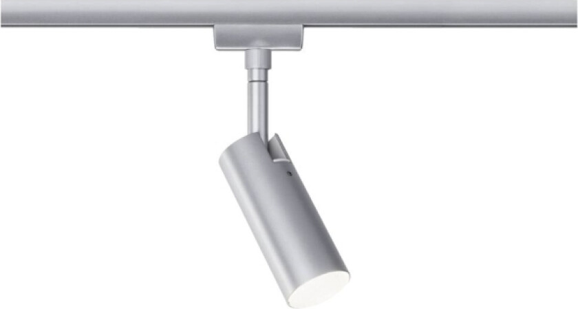 Tubo Højvolt-skinnesystem-lampe URail 4 W LED (RGB) Krom (mat)