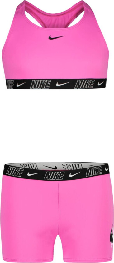 Racerback Bikini & Short Set, bikini, junior PLAYFUL PINK