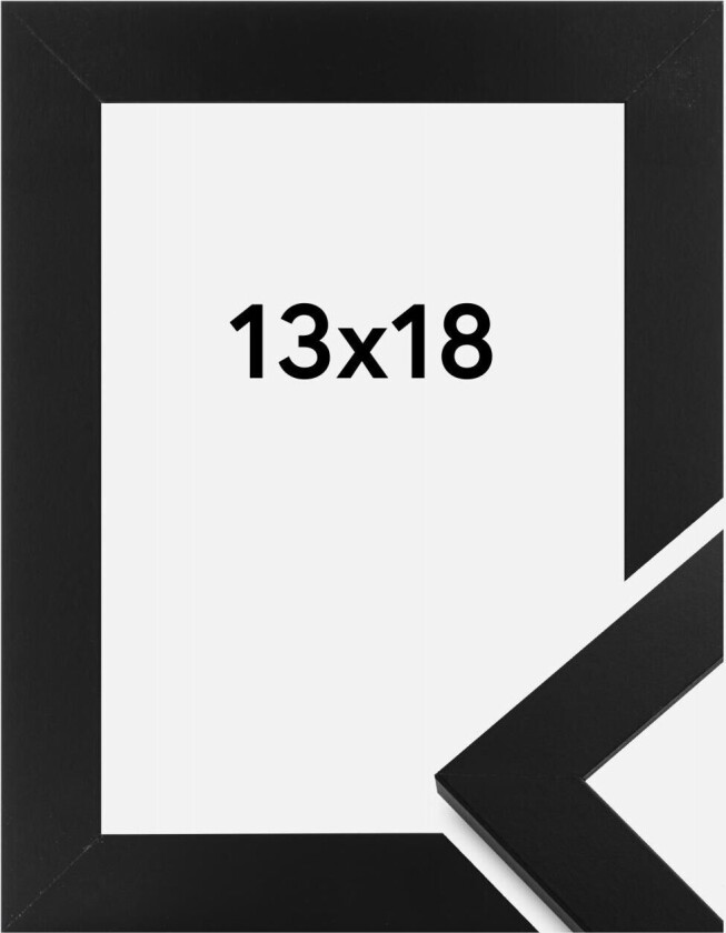 Ramme Stockholm Svart 13x18 Cm