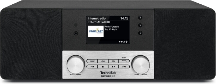 DIGITRADIO 4 IR Internet Analog & Digital Schwarz - Silber (0000/3957)