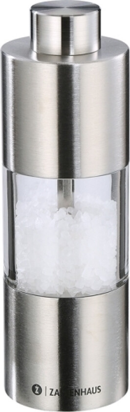 030402, Salt- og pepperkvern, Rustfritt stål, Gjennomsiktig, Akryl, Rustfritt stål, Pepper, Salt, 294 g, 14 cm