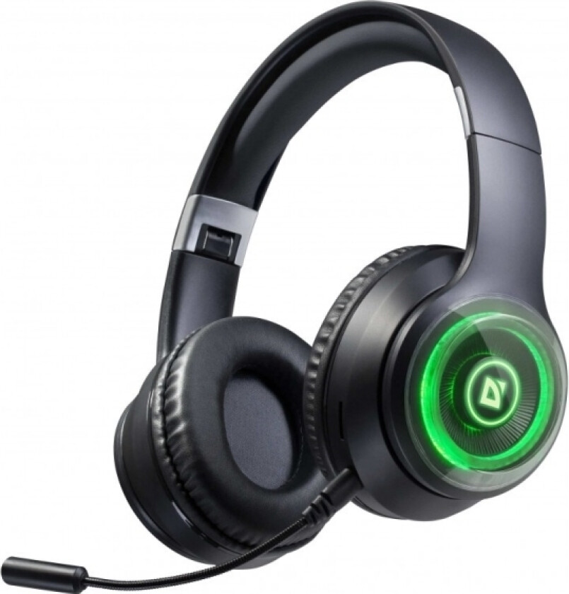 FREEMOTION B400 wireless Bluetooth illuminated headphones with microphone + MP3 Player