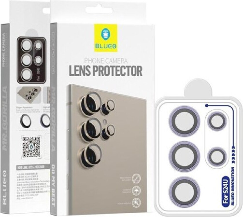 Camera Lens Protector - purple - Samsung Galaxy S24 Ultra
