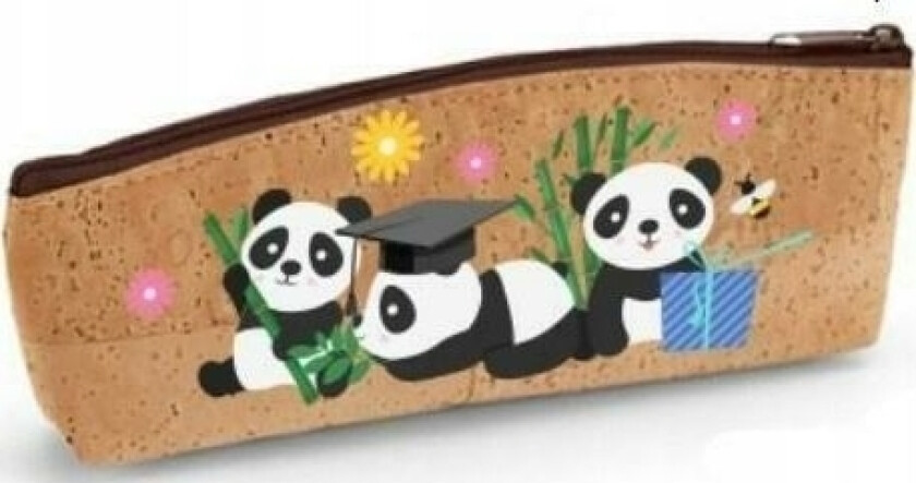 Eco panda pencil case