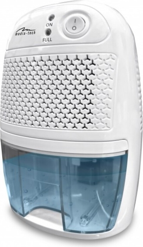 Bilde av Dantų šepetėlis Media-Tech AIR-DRY - Air dehumidifier, electronic & condensing, efficiency iki 300ml/day (30C, RH80%), capacity 800ml, quiet ~35dB, p