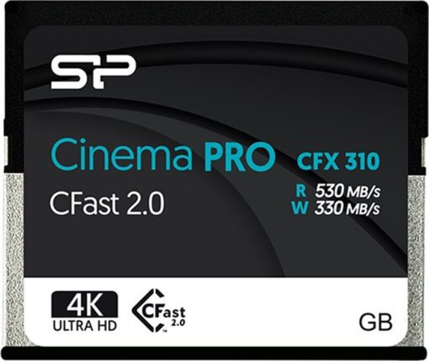 Cinema PRO CFX 310 - Flashminnekort - 256 GB - CFast 2.0