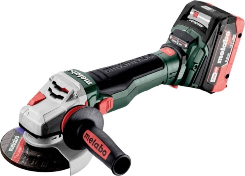 METABO SZLIFIERKA KĄT.WB 18 LTX BL 15-125 QUICK 2x5,5Ah LiHD METABOX