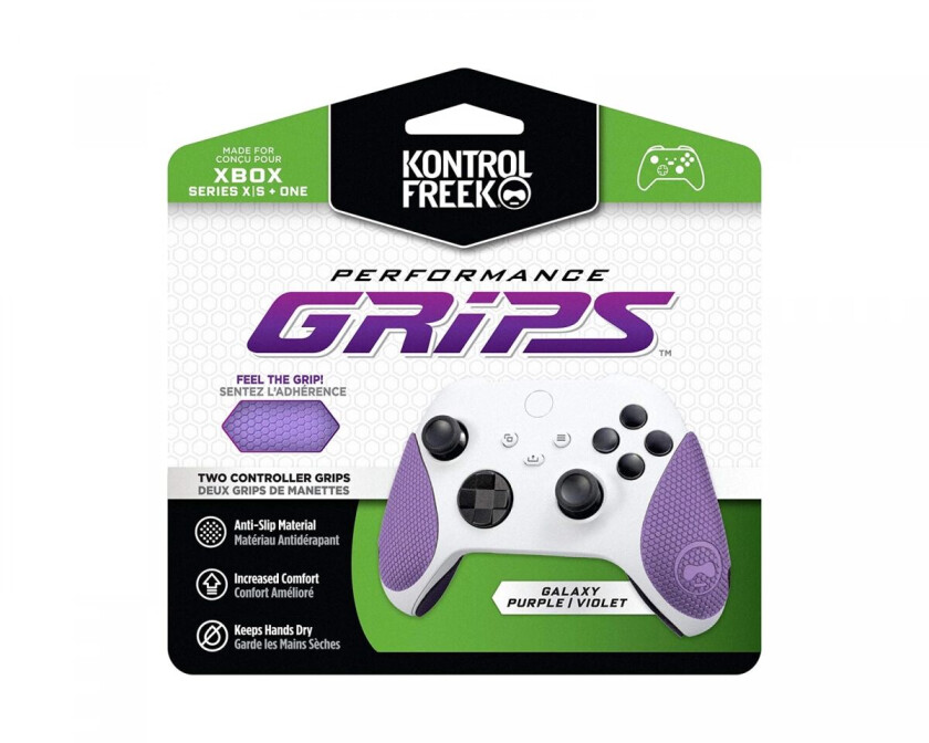 Kontrolfreek Performance Grips Galaxy Purple - Xbox Series/xbox One