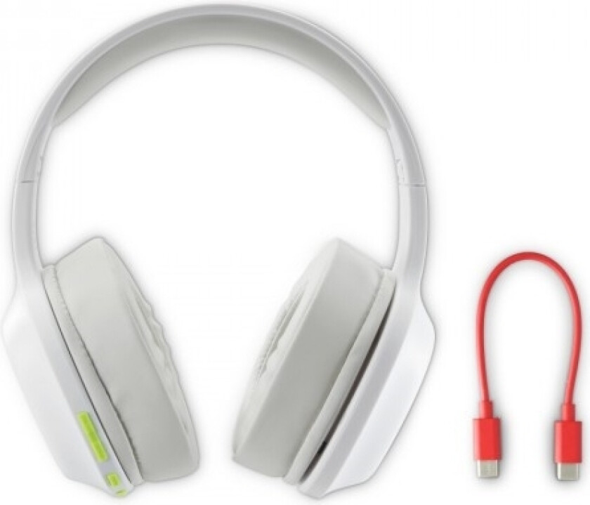 Spirit Calypso II Kopfhörer Kabellos Kopfband Anrufe/Musik Bluetooth Grün - Grau - Weiß (00184177)