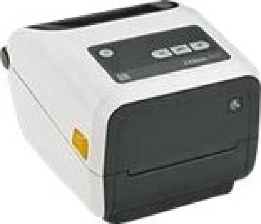 Technologies ZD421c-HC - Etikettskriver - termotransfer - Rull (11,2 cm) - 203 dpi - inntil 152 mm/sek - USB 2.0, LAN, USB-vert - hvit