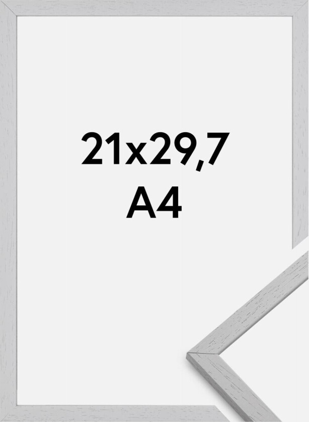 Ramme Edsbyn Akrylglass Grey 21x29,7 Cm (A4)